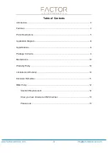 Preview for 3 page of Factor Electronics HD100BaseT-In-Wall-Balun Manual