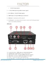 Preview for 7 page of Factor Electronics HD100BaseT-In-Wall-Balun Manual