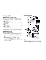 Factor IR-KIT-36K Installation Instructions предпросмотр