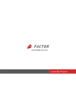 Factor ONE Disc Assembly Manual preview