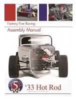 Factory Five Racing '33 Hot Rod Assembly Manual предпросмотр