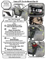 Preview for 4 page of FACTORY UTV Can-Am Maverick Door package Installation Manual