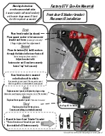 Preview for 8 page of FACTORY UTV Can-Am Maverick Door package Installation Manual