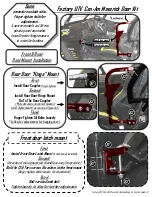 Preview for 9 page of FACTORY UTV Can-Am Maverick Door package Installation Manual