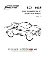 Предварительный просмотр 1 страницы Factory SCX-60CF Instruction Manual