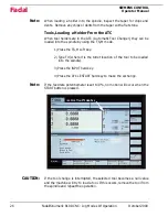 Preview for 26 page of FADAL VMC 3020 Operator'S Manual