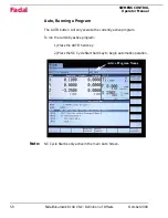 Preview for 58 page of FADAL VMC 3020 Operator'S Manual