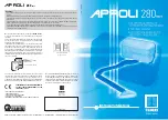 fadini APROLI 280 BATT Installation Manual предпросмотр
