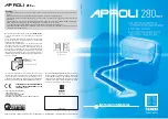 Preview for 1 page of fadini APROLI 280 BATT Installation Manual