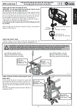 Preview for 9 page of fadini APROLI 280 BATT Instruction Manual