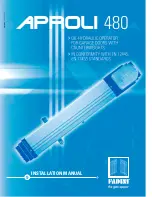 fadini Aproli 480 Installation Manual preview