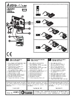 Предварительный просмотр 5 страницы fadini Astro 43 Instructions Manual