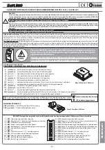 Предварительный просмотр 13 страницы fadini Bart 350-24 Vcc Installation Manual