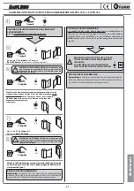 Предварительный просмотр 21 страницы fadini Bart 350-24 Vcc Installation Manual