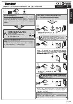 Предварительный просмотр 19 страницы fadini Bart 350 24Vcc Instruction Manual