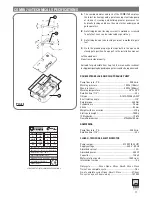 Предварительный просмотр 11 страницы fadini COMBI 740 Instruction Manual