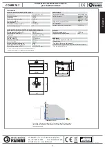 Preview for 7 page of fadini COMBI 787 Instruction Manual