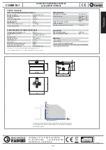 Preview for 19 page of fadini COMBI 787 Instruction Manual
