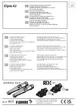 Предварительный просмотр 1 страницы fadini DARDO 424 e FOX 724 Manual