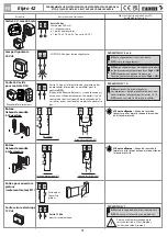 Предварительный просмотр 21 страницы fadini DARDO 424 e FOX 724 Manual