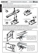 Preview for 22 page of fadini DARDO 430 Instruction Manual