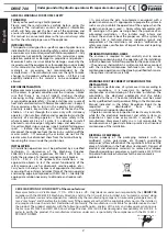 Preview for 2 page of fadini DRIVE 700 Instruction Manual