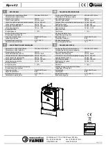 Preview for 36 page of fadini Elpro 42 Manual