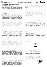 Предварительный просмотр 8 страницы fadini Elpro 7 RP Instructions Manual