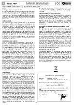 Предварительный просмотр 14 страницы fadini Elpro 7 RP Instructions Manual
