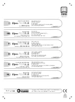 fadini Elpro 70/3 Plus Instructions preview