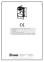 Preview for 32 page of fadini Elpro S20 Instructions Manual