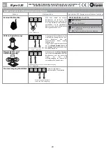 Preview for 24 page of fadini Elpro S20 Manual