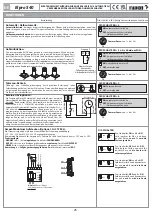 Preview for 25 page of fadini Elpro S40 Manual