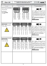 Preview for 35 page of fadini Elpro S40 Manual