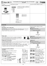 Preview for 16 page of fadini Elpro S50-T1 Manual