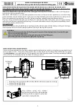 Предварительный просмотр 3 страницы fadini FIBO 300 LB-1,5 HP Instruction Manual