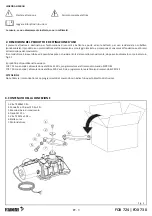 Preview for 3 page of fadini FOX 724 Instruction, Use And Maintenance Manual