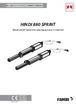 fadini HINDI 880 SPRINT Instruction Manual preview