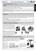 Preview for 33 page of fadini Junior 624 Instruction Manual