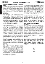 Preview for 2 page of fadini Junior 633 Instruction Manual