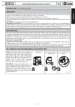 Preview for 15 page of fadini Junior 633 Instruction Manual
