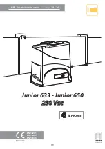 Предварительный просмотр 19 страницы fadini Junior 633 Instruction Manual