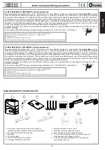 Preview for 21 page of fadini Junior 633 Instruction Manual