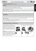 Предварительный просмотр 33 страницы fadini Junior 633 Instruction Manual