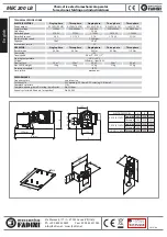 Preview for 12 page of fadini MEC 200 LB Instruction Manual