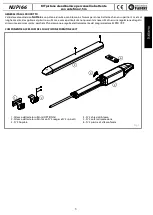 Preview for 3 page of fadini NUPI 66 Instruction Manual