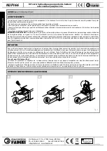 Preview for 24 page of fadini NUPI 66 Instruction Manual