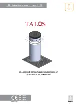 fadini TALOS 9450 Instruction Manual preview