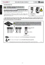 Preview for 12 page of fadini TALOS 9450 Instruction Manual