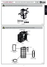 Предварительный просмотр 7 страницы fadini TALOS M50 Instruction Manual